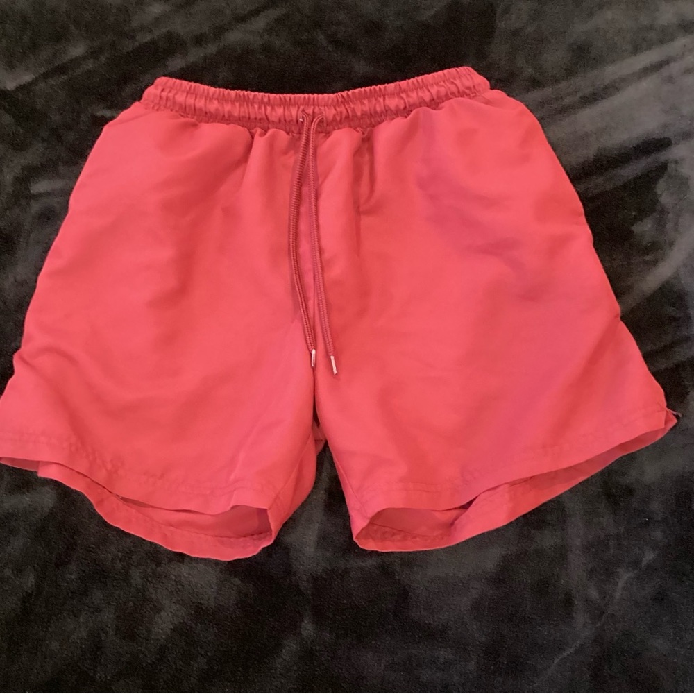 BCG Men's Red Athletic Shorts